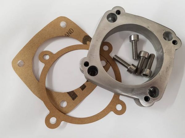 Twinspark Plenum Adaptor Plate - Alfa 2.5 V6 throttle body