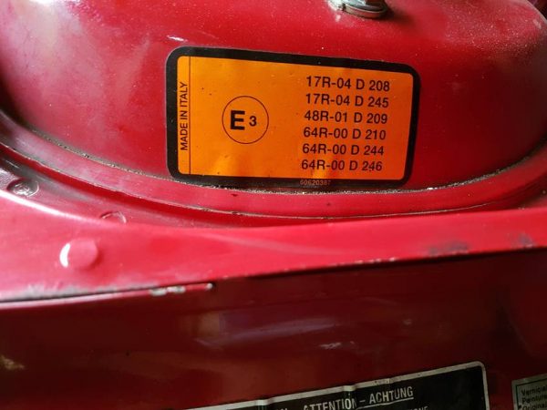 Alfa Romeo GTV and Spider E3 Engine Bay Sticker - Image 2