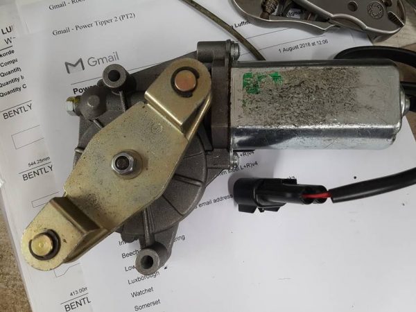 Alfa Romeo Spider (916) Roof/Clam Motor 60630546/60621817 Repair Spindle - Image 2