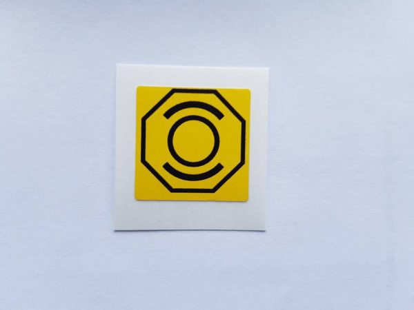 Alfa Romeo GTV and Spider Brake Fluid Reservoir Sticker