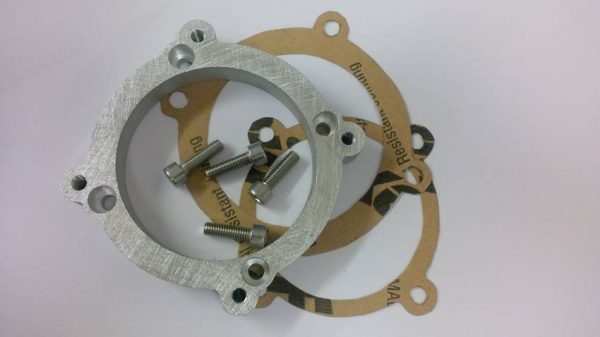 Busso V6 Plenum Adaptor Plate - Porsche Cayenne 78mm throttle body