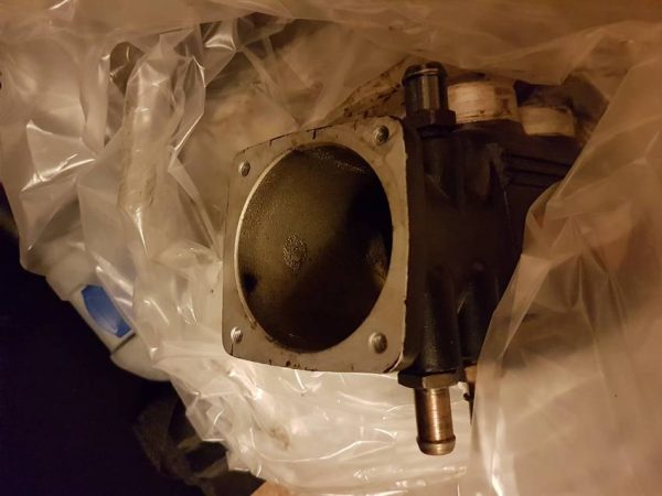 Busso V6 Plenum Adaptor Plate - Ferrari F360 - 75mm Throttle Body - Image 2