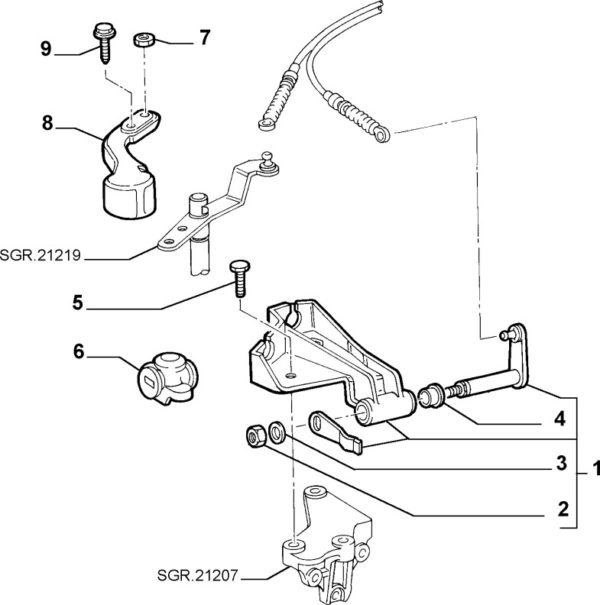 Alfa Romeo GTV/Spider 147/156 Gearbox Linkage Bushes - TotallyAlfa - Image 2