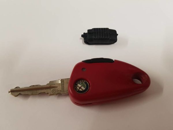 Alfa Romeo Key Replacement Rubber Button