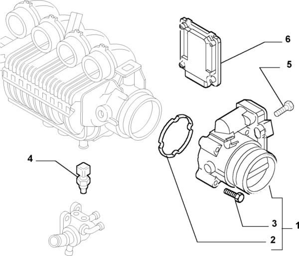 Alfa Romeo GTV/Spider Temperature Sensor - CF3/CF4 - Genuine - Image 4