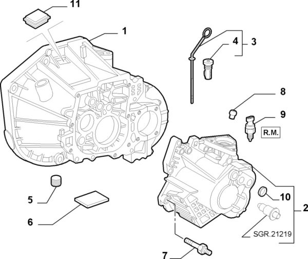 Alfa romeo GTV/Spider V6 Reverse Light Switch - Image 2