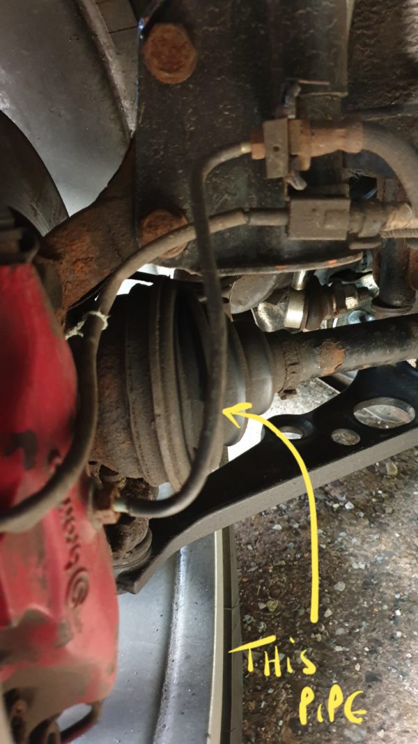 Alfa Romeo GTV/Spider Brake line - Brembo - Image 2