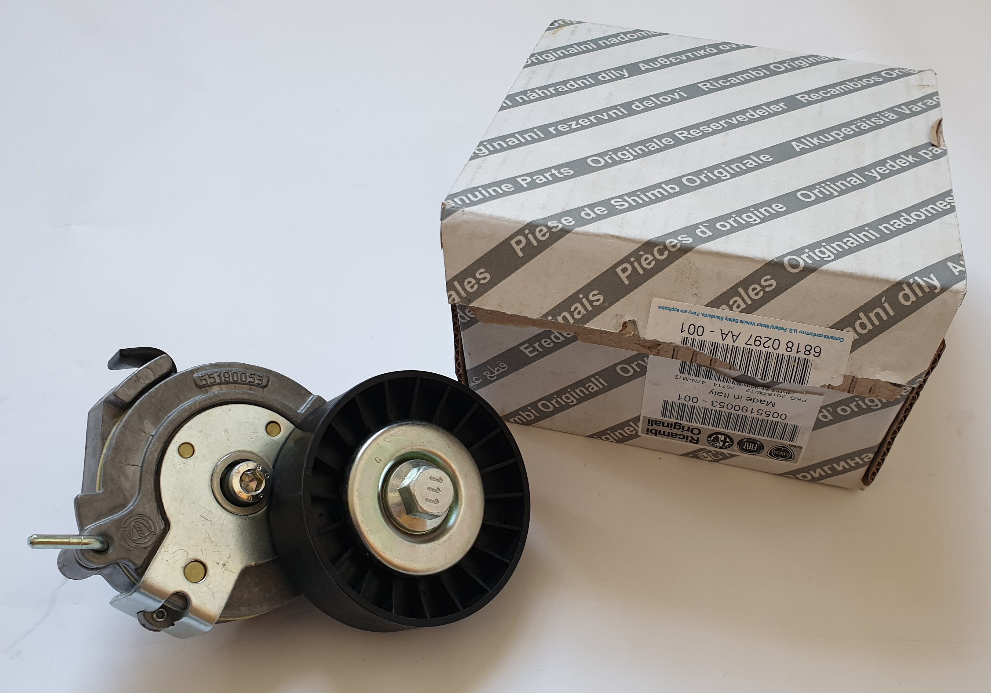 Alfa Romeo V6 24v Auxiliary Belt Tensioner Genuine