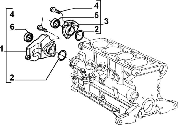 Alfa Romeo Twinspark & JTS Exhaust Balancer Shaft Seal - Image 2