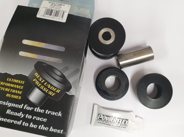 Alfa Romeo GTV/Spider Powerflex Bushes - Lower Inner Swing Arm Bush KIt - BLACK
