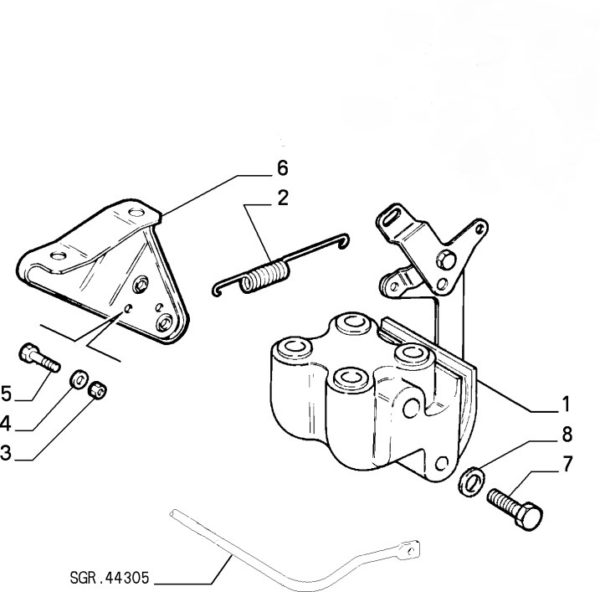 Alfa Romeo GTV/Spider Rear Brake Compensator - Image 2