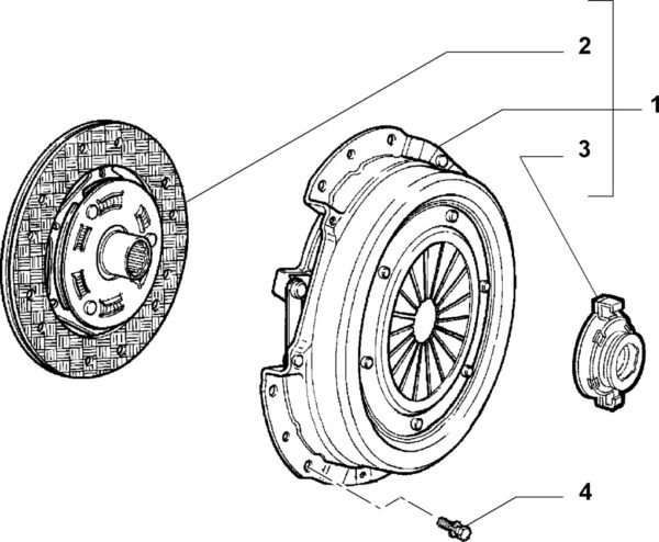 Alfa Romeo GTV/Spider Clutch Cover Fixing - Image 2