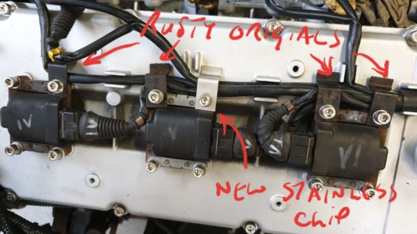 Alfa Romeo GTV/Spider V6 Cylinder Head Loom Clips - Image 3