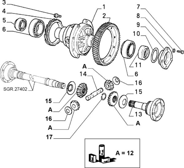 Alfa Romeo Twinspark Gearbox Driveshaft Oil Seal Housing - Image 2