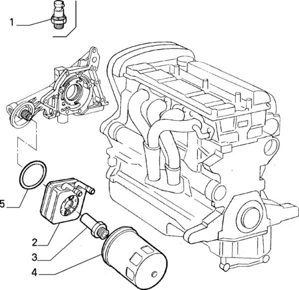 Alfa Romeo GTV/Spider (916) Twinspark Oil Cooler - CF1 - Image 2