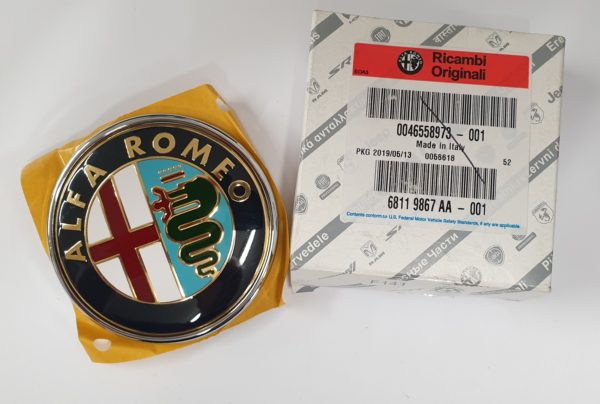 Alfa Romeo GTV/Spider Grille Badge - Phase 3