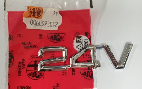 Alfa Romeo GTV/Spider (916) 24v Boot Badge - Early Models