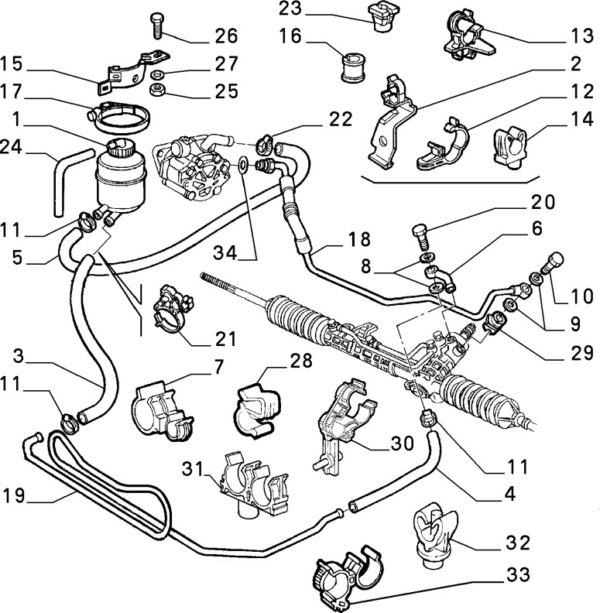 Alfa Romeo GTV/Spider Power Steering Reservoir Cap Seal - Image 2