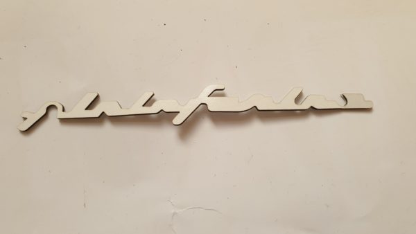 Alfa Romeo GTV/Spider Pininfarina Badge Adhesive Backing