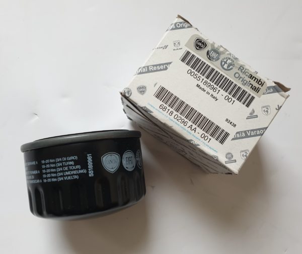 Alfa Romeo GTV/Spider JTS Oil Filter (Late) - Genuine