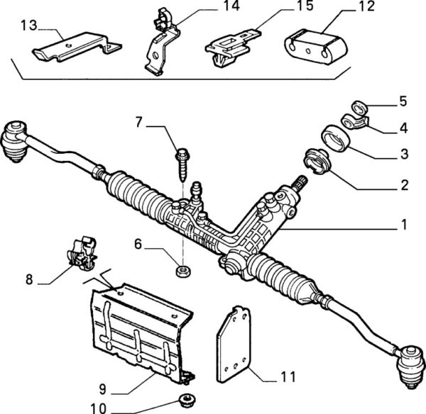 Alfa Romeo GTV/Spider (916) Steering Rack - Image 2
