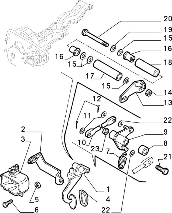 Alfa Romeo GTV/Spider Accelerator And Clutch Pedal Rubber - Image 3