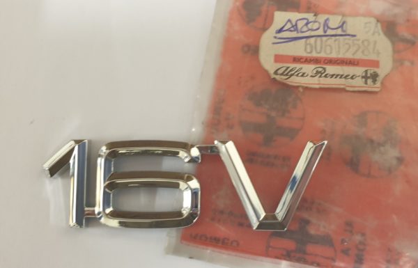 Alfa Romeo GTV/Spider (916) 16v Boot Badge - Early