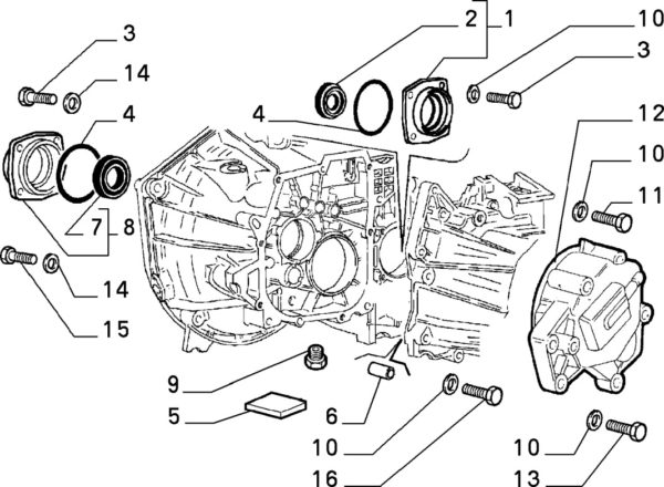 Alfa Romeo GTV/Spider V6 24v Quaife Diff And Fitting Kit - Image 3