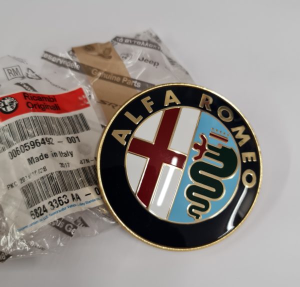 Alfa Romeo GTV/Spider Grille Badge - Phase 1 & 2 - Genuine