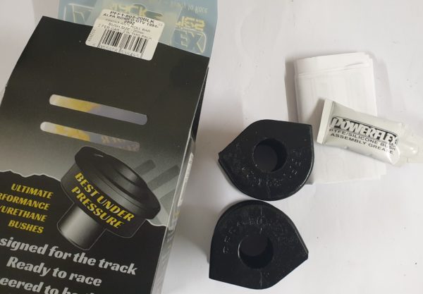 Alfa Romeo GTV/Spider Powerflex - Front Anti Roll Bar Bush Set - 20mm Black