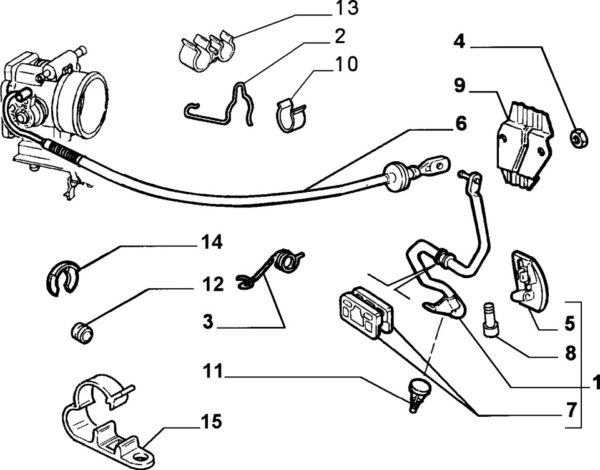 Alfa Romeo GTV/Spider Accelerator Pedal Cover - Later Type - Image 2