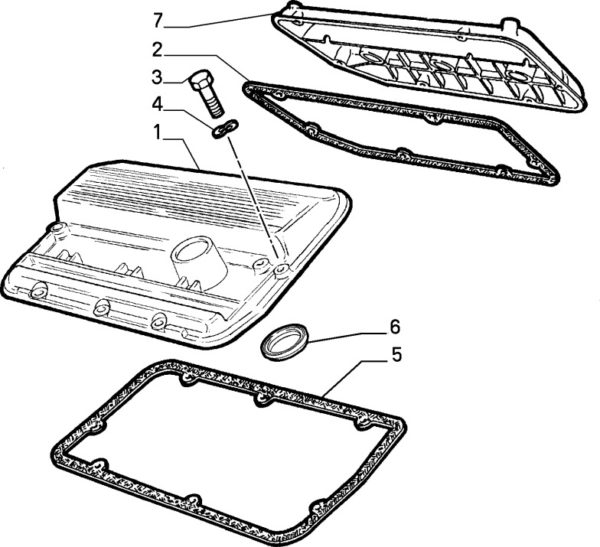 Alfa Romeo GTV/Spider (916) V6 12V Cam Cover Seal - Front - Image 2