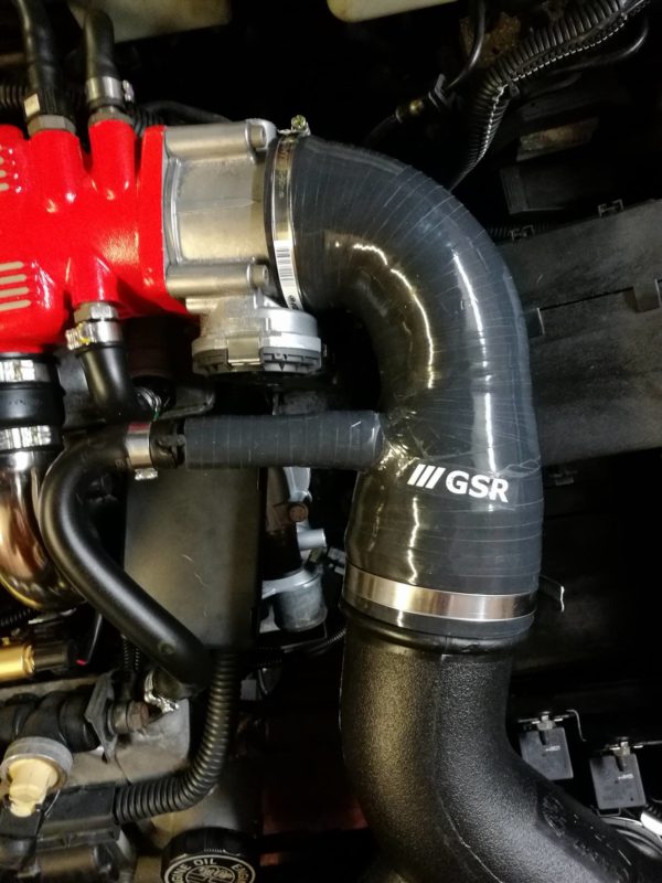 Alfa Romeo V6 GTA 3.2 24v Intake Hose - Silicone - Black - Image 2