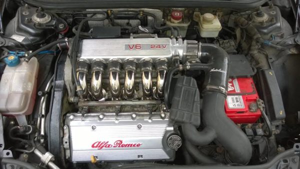 Alfa Romeo V6 3.0/3.2 Inlet Silicone Hose Set - Black - Image 2