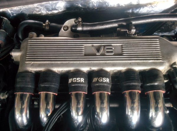 Alfa Romeo V6 3.0 12v & 2.0 TB Inlet Silicone Hose Set - Black - Image 2