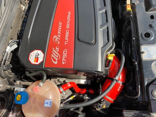 Alfa Romeo Giulietta QV 1750 TBI Coolant Hoses - Red - Image 2