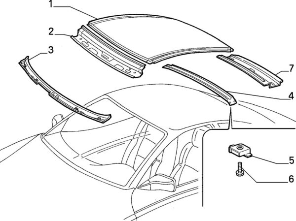 Alfa Romeo GTV/Spider Lower Windscreen Cross Member - Image 2
