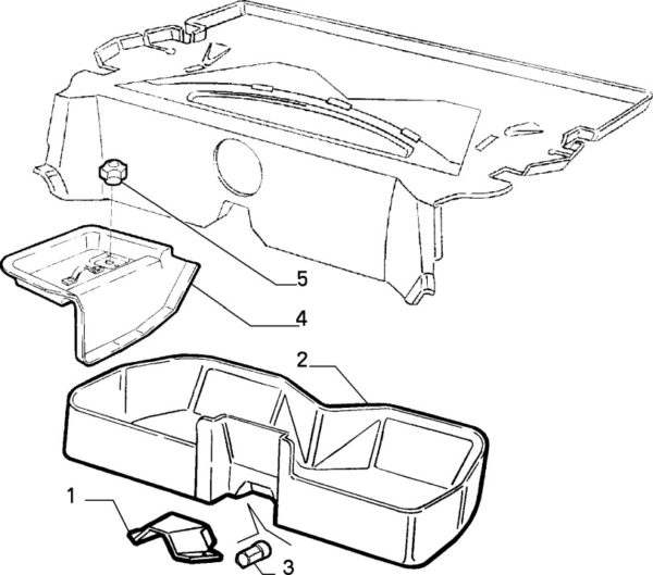 Alfa Romeo Spider Battery Cover - Image 2