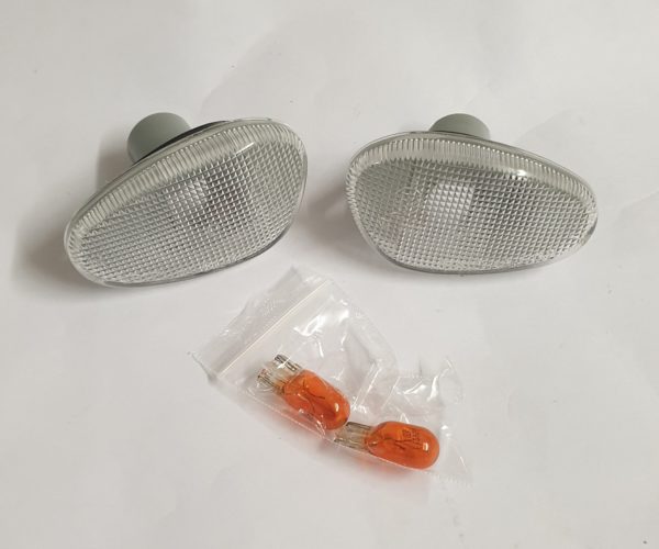 Alfa Romeo GTV/Spider Side Repeater Lights - Silver