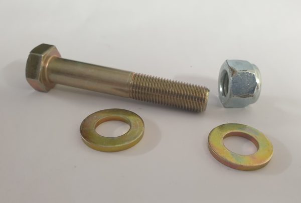 Alfa Romeo GTV/Spider (916) Lower Front Suspension Strut Fixing Bolt, Washers & Nut - V6