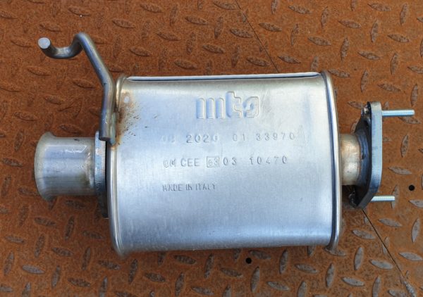 Alfa Romeo GTV and Spider - Twinspark Exhaust - Front Silencer