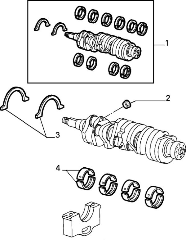 Alfa Romeo GTV/Spider V6 Crankshaft Plugs - Image 2