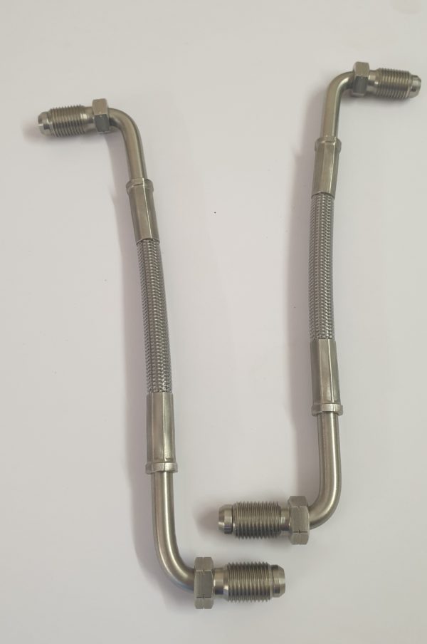 Alfa Romeo GTV/Spider Brake Line - Brembo - Braided Stainless