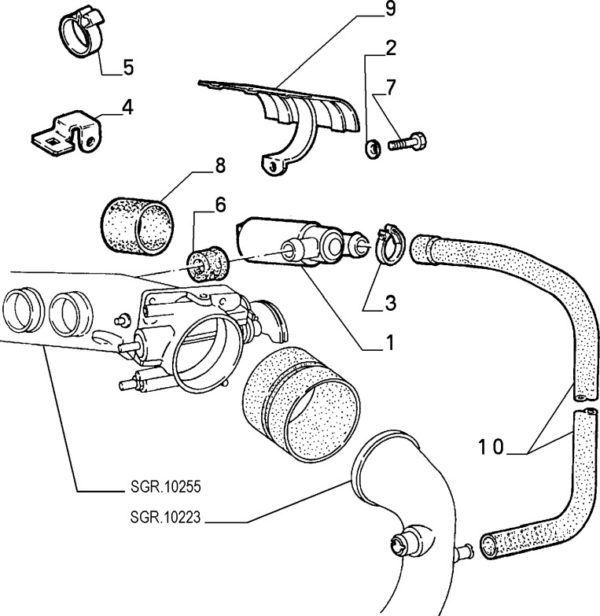 Alfa Romeo GTV/Spider Idle Control Valve - Image 2