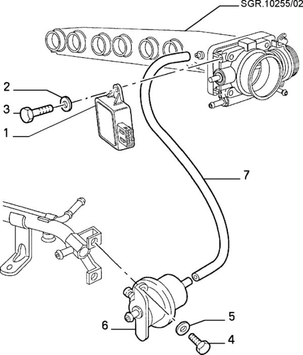 Alfa Romeo GTV/Spider Throttle Position Sensor - Potentiometer - Image 3