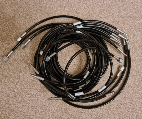 Alfa Romeo Spider Roof Hydraulic Hose Set