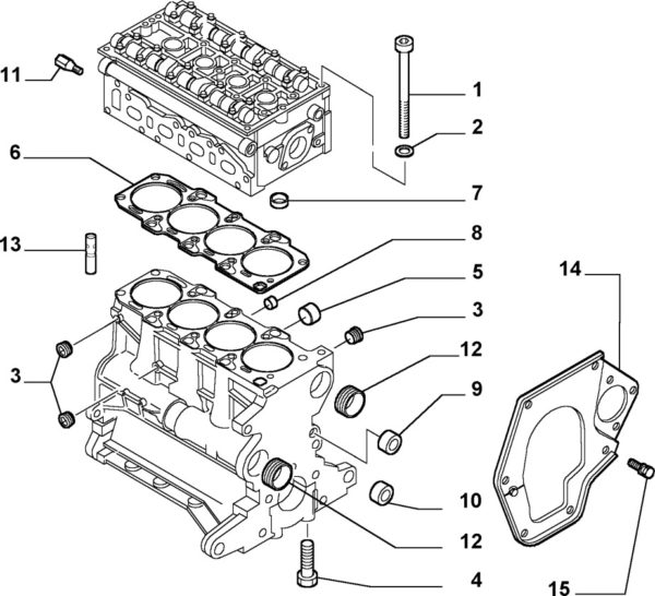 Alfa Romeo Twinspark & JTS Balancer Shaft Blanking Seal - Image 2