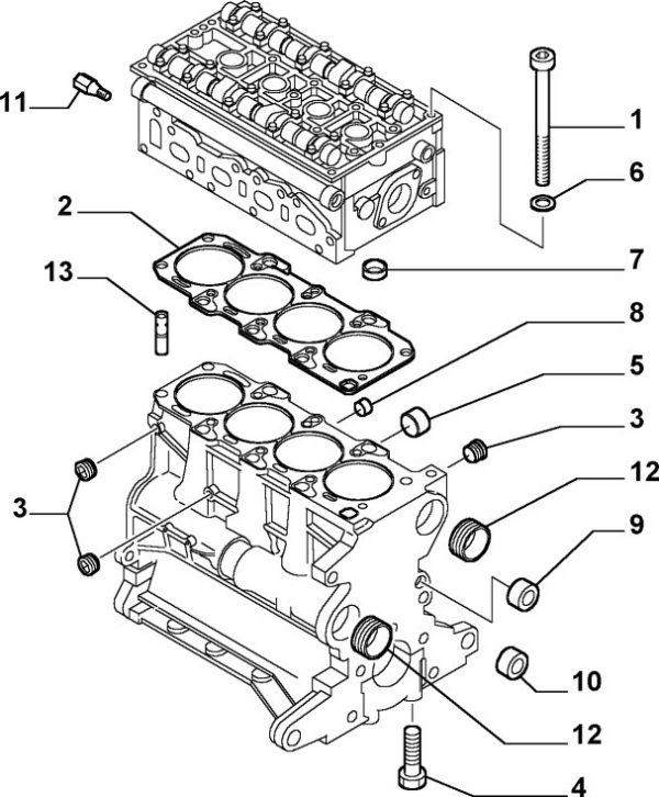 Alfa Romeo GTV/Spider (916) 2.0 JTS Head Gasket - Image 2