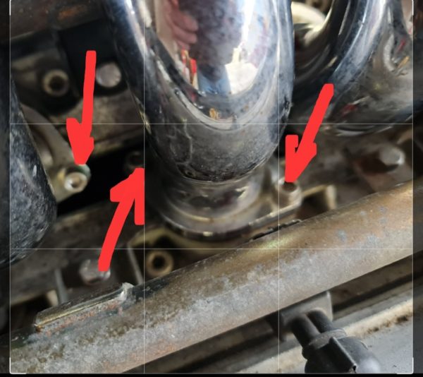 Alfa Romeo V6 Chrome Inlet Runner Fixing Kit - Image 2