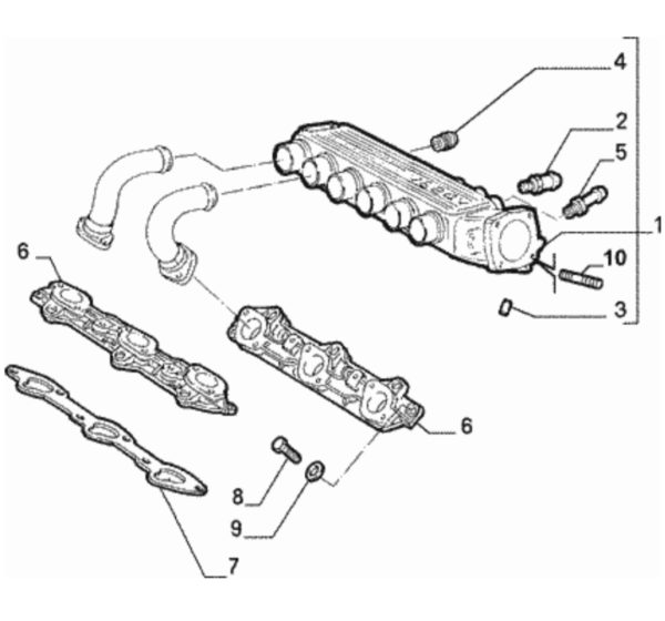 Alfa Romeo GTV/Spider (916) V6 Inlet Manifold Fixings - Image 2